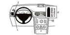 Brodit ProClip 803263 voor Opel Meriva