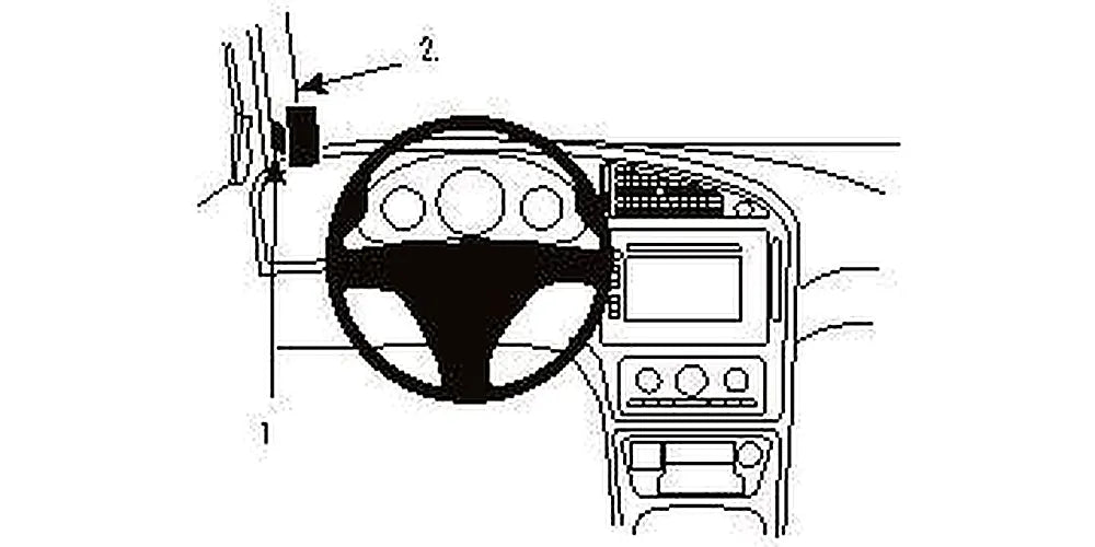 Brodit ProClip 803723 voor Saab 9-5