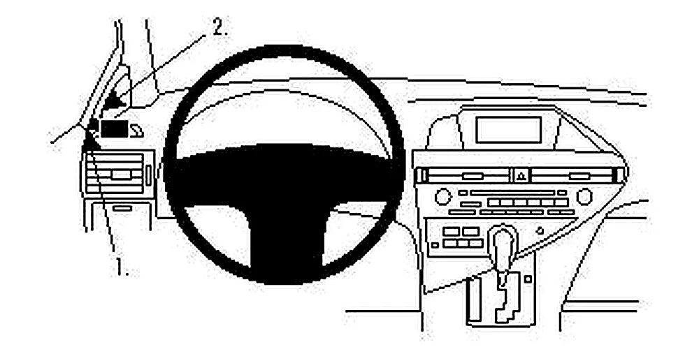 Brodit ProClip 804323 voor Lexus RX Series