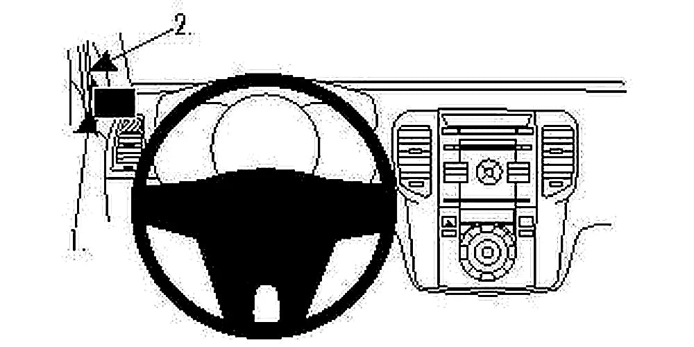 Brodit ProClip 804449 voor Hyundai ix20