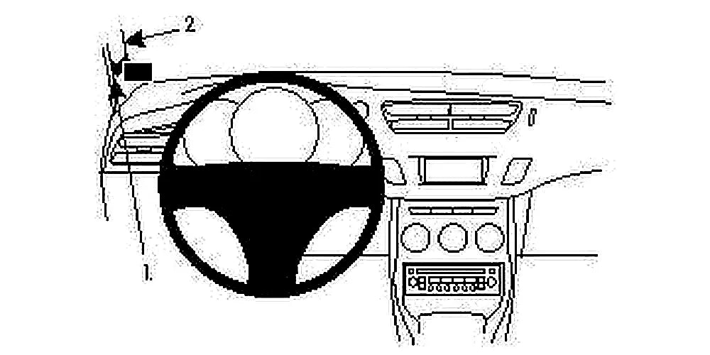Brodit ProClip 804455 voor Citroen C3