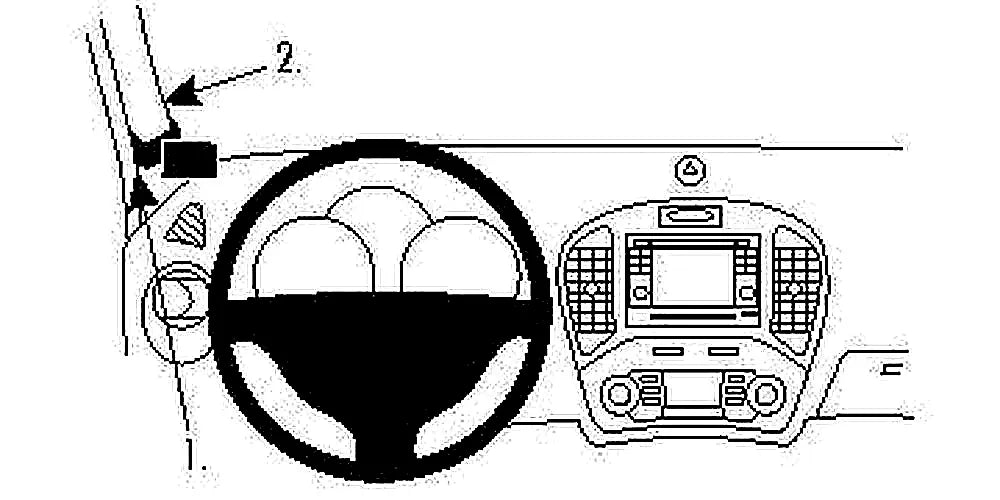 Brodit ProClip 804574 voor Nissan Juke