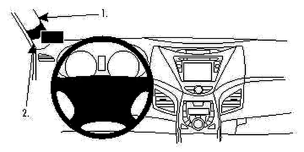 Brodit ProClip 804659 voor Hyundai i35
