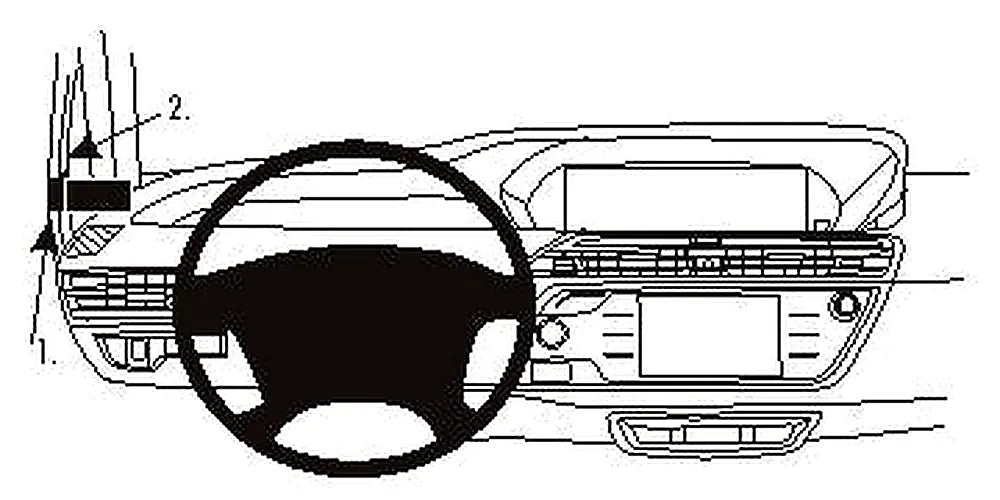 Brodit ProClip 804931 voor Citroen C4 SpaceTourer
