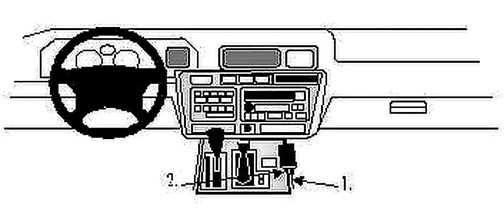 Brodit ProClip 832462 voor Lexus LX Series