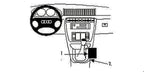 Brodit ProClip 832629 voor Audi S4 Sedan