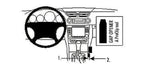 Brodit ProClip 833625 voor Mercedes Benz CLS-Class