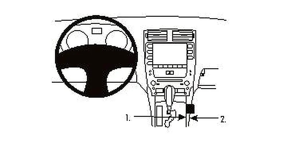 Brodit ProClip 833849 voor Lexus IS Series