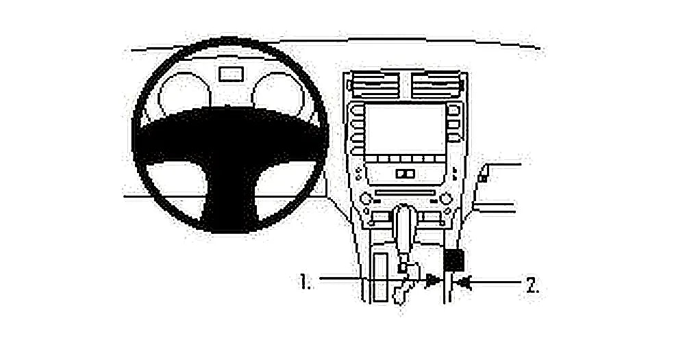 Brodit ProClip 833849 voor Lexus IS Series