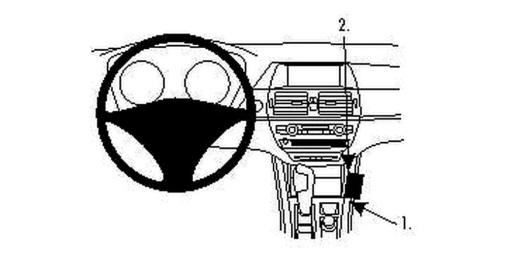 Brodit ProClip 834009 voor BMW X5
