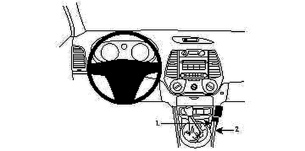 Brodit ProClip 834289 voor Hyundai i20
