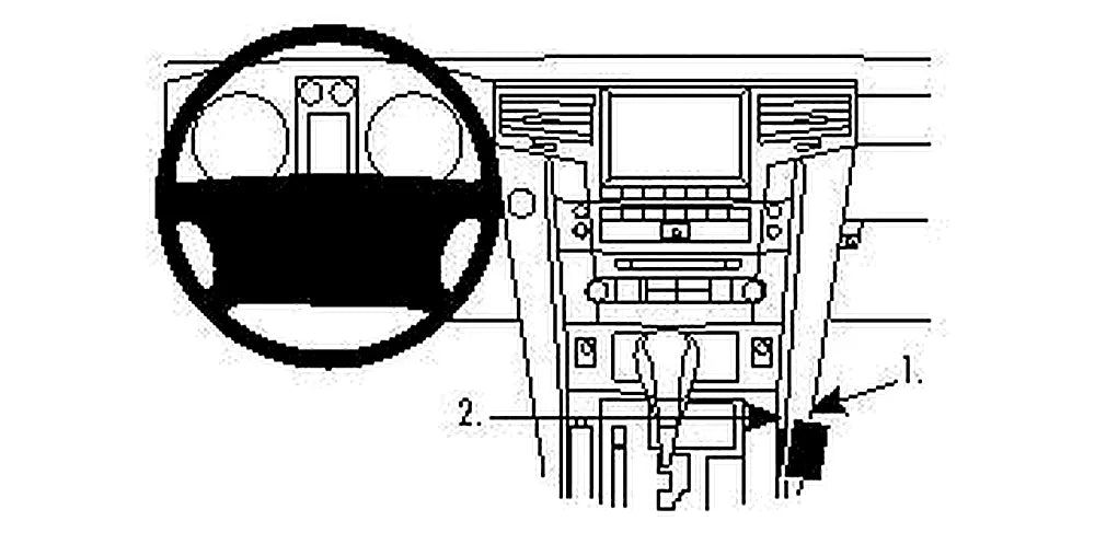Brodit ProClip 834325 voor Lexus LX Series