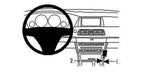 Brodit ProClip 834423 voor BMW 5-series GT F07