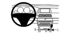 Brodit ProClip 834423 voor BMW 5-series GT F07