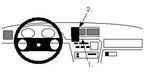 Brodit ProClip 852032 voor Opel Vectra A