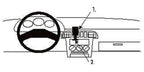 Brodit ProClip 852038 voor Nissan Micra