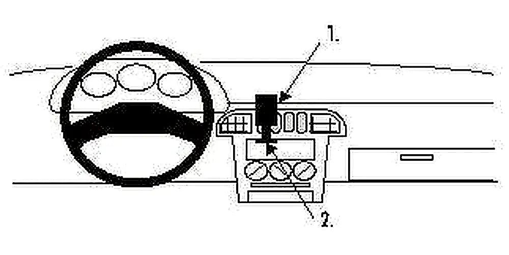 Brodit ProClip 852038 voor Nissan Micra