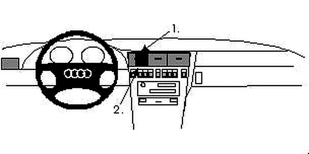 Brodit ProClip 852106 voor Audi S8