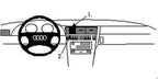 Brodit ProClip 852106 voor Audi S8