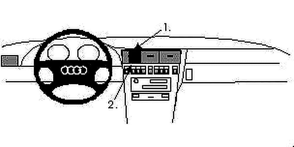 Brodit ProClip 852106 voor Audi S8