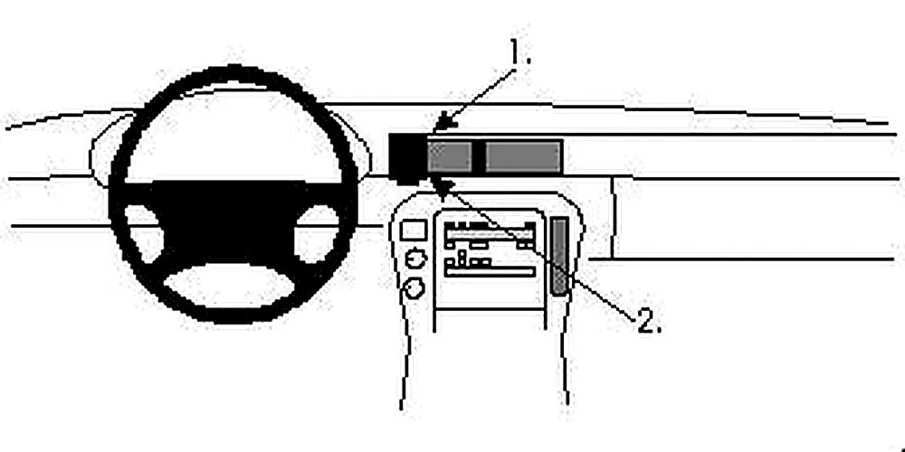 Brodit ProClip 852244 voor Lexus SC Series
