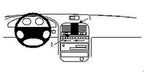 Brodit ProClip 852273 voor Acura Integra