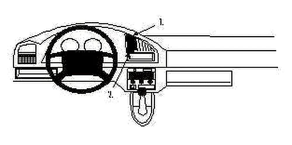 Brodit ProClip 852335 voor Citroen Berlingo