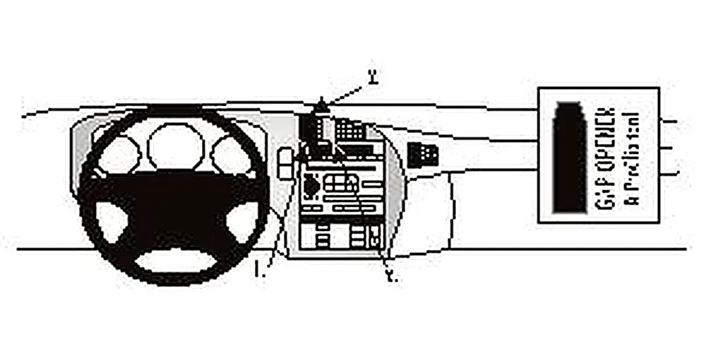 Brodit ProClip 852502 voor Saab 9-5