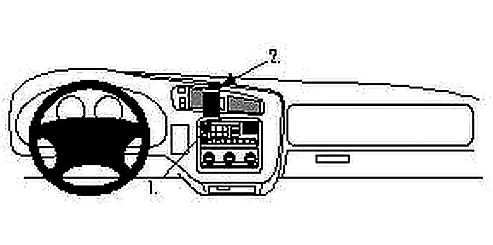 Brodit ProClip 852534 voor Chevrolet Pickup S10