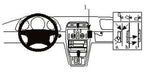 Brodit ProClip 852649 voor Mercedes Benz CLK-Class