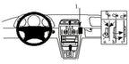 Brodit ProClip 852649 voor Mercedes Benz CLK-Class