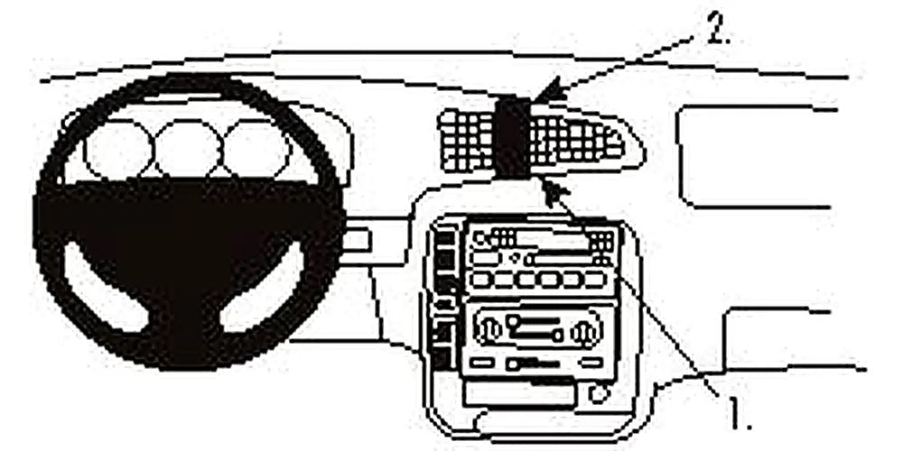 Brodit ProClip 852660 voor Ford Windstar