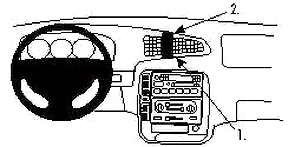 Brodit ProClip 852660 voor Ford Windstar