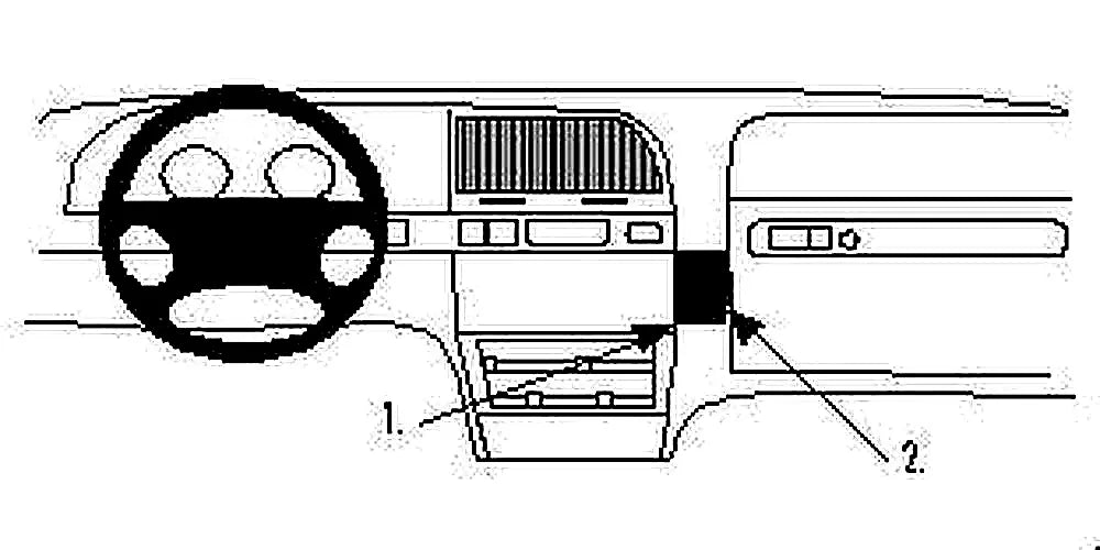 Brodit ProClip 852683 voor Citroen Xantia II