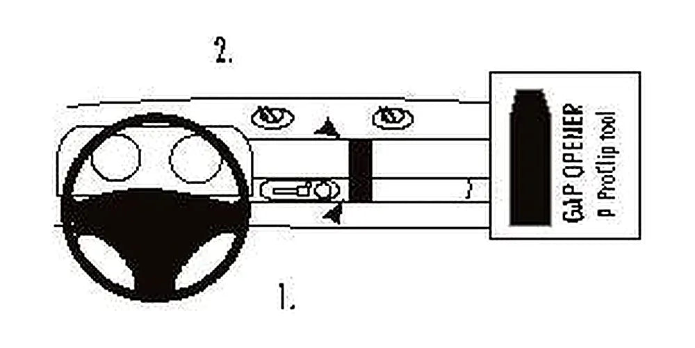Brodit ProClip 852723 voor Lotus Elise S1