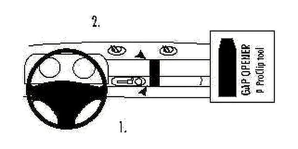 Brodit ProClip 852723 voor Lotus Elise S1