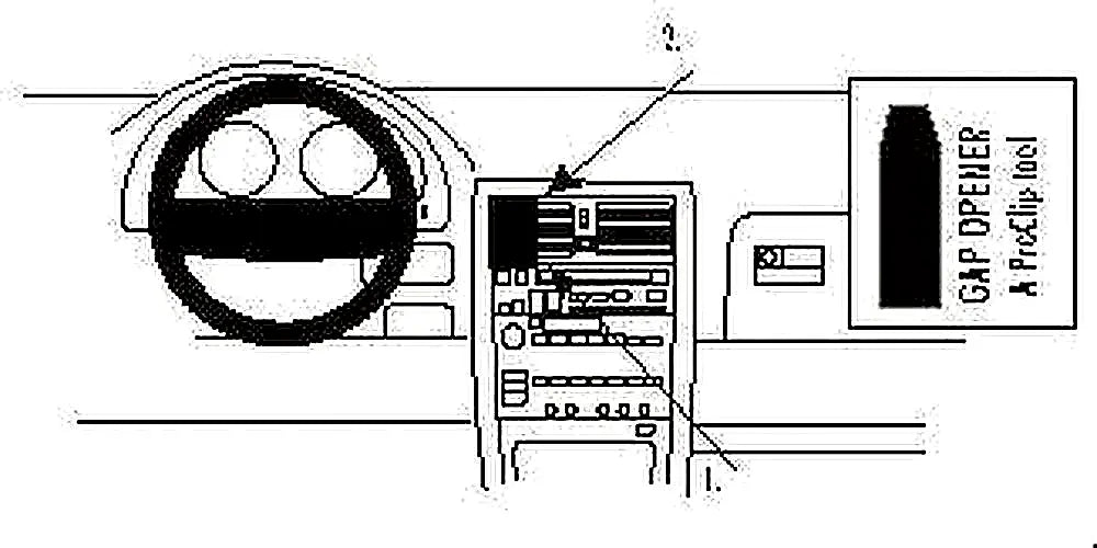 Brodit ProClip 852748 voor Lexus LS Series