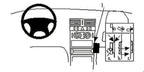 Brodit ProClip 852786 voor Mercedes Benz C-Class (180-320)