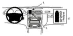 Brodit ProClip 852824 voor Mercedes Benz C-Class (180-320)