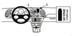 Brodit ProClip 852830 voor Saab 9-3