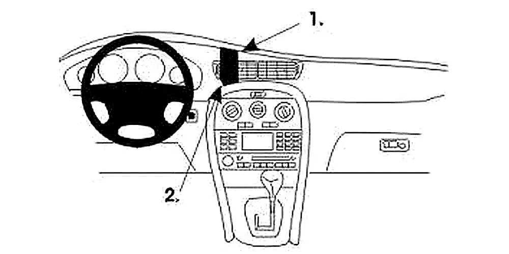 Brodit ProClip 852932 voor Jaguar X-Type