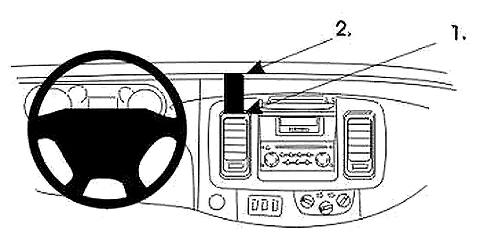 Brodit ProClip 852936 voor Nissan Primastar