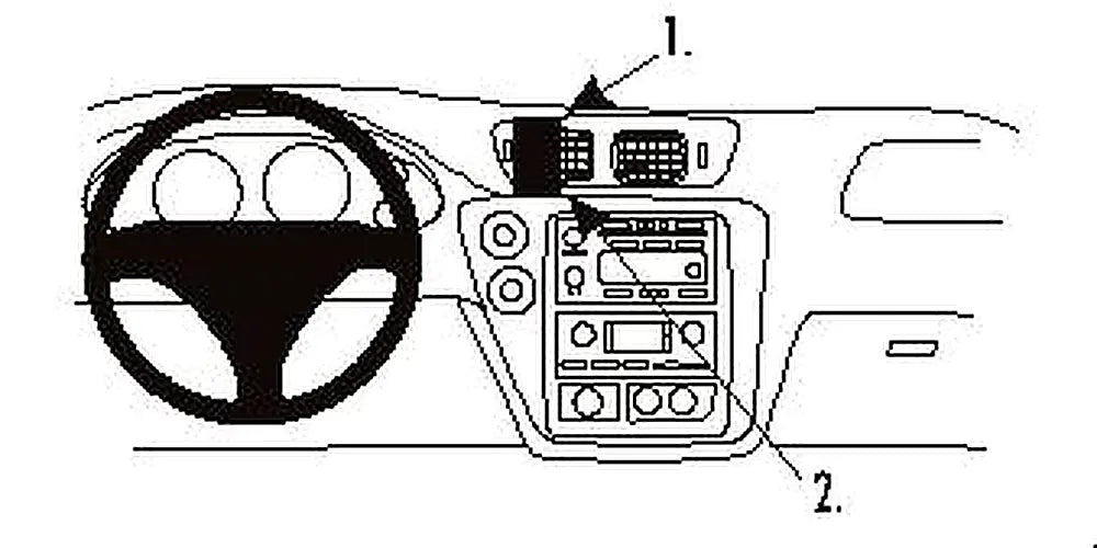 Brodit ProClip 852949 voor Chevrolet Trail Blazer
