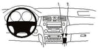 Brodit ProClip 852956 voor Lexus ES Series