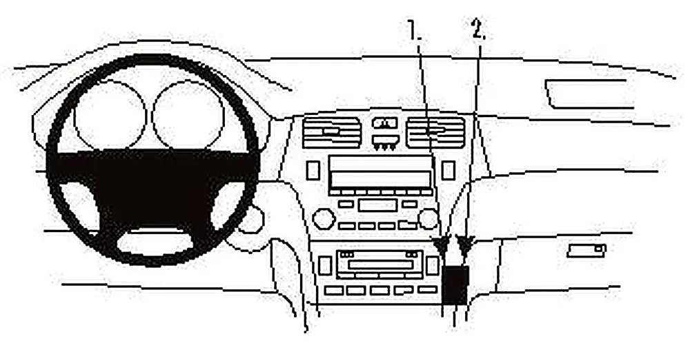 Brodit ProClip 852956 voor Lexus ES Series