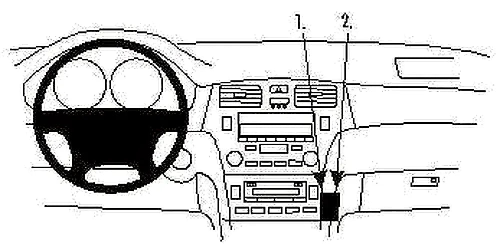 Brodit ProClip 852956 voor Lexus ES Series