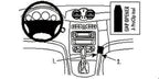 Brodit ProClip 853071 voor Mercedes Benz CLK-Class