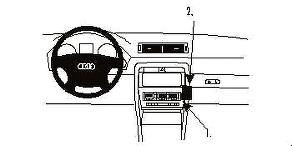 Brodit ProClip 853092 voor Audi S4 Cabriolet