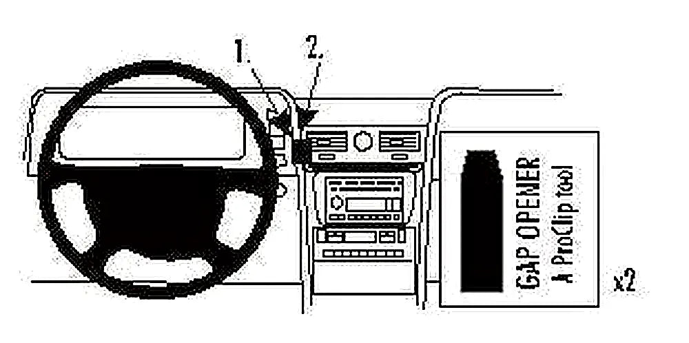 Brodit ProClip 853112 voor Lincoln Navigator
