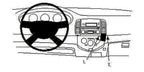 Brodit ProClip 853202 voor Nissan Micra